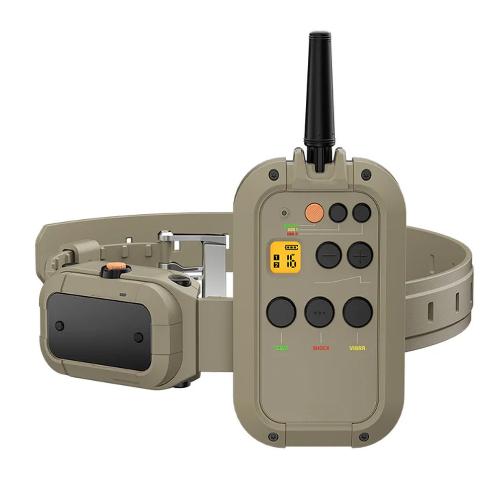 2in1 Dog Shock Collar Training w/ Remote 1/2 Mile IPX7 Waterproof Electric US