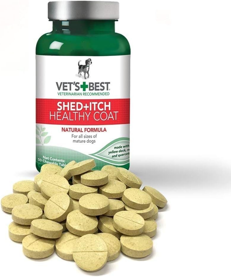 Vet’s Best Medicine Allergy for Dogs Itch Skin Rash Itch Relief Dog Allergies US