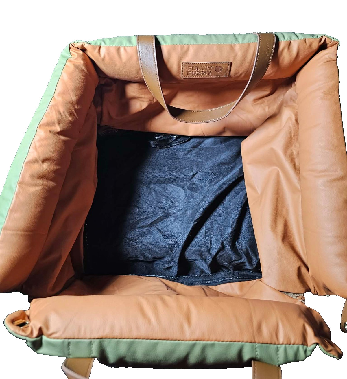 *OPEN BOX-SEE DESCRI* FunnyFuzzy Urban Voyager Travel Dog Car Seat Medium(Jumbo)
