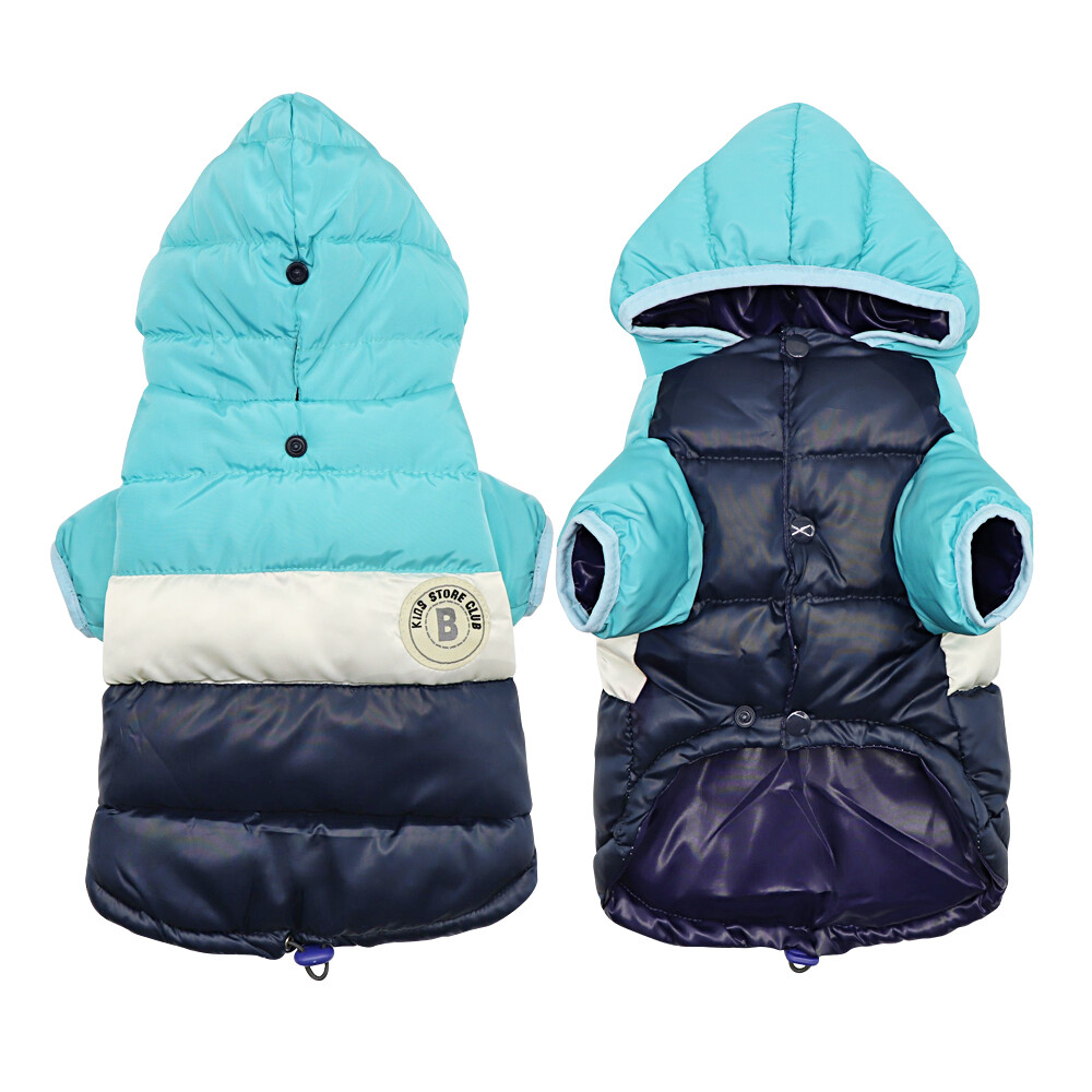 Winter Dog Coat Warm Waterproof Pet Puppy Hooded Jacket Jumpsuits for Small Dogs