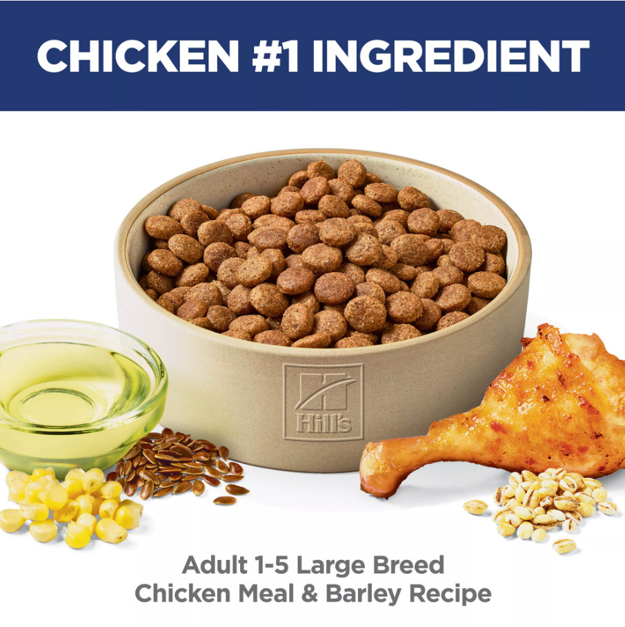 Hill’s Science Diet Large Breed Adult Dry Dog Food Chicken & Barley 35 lb Bag