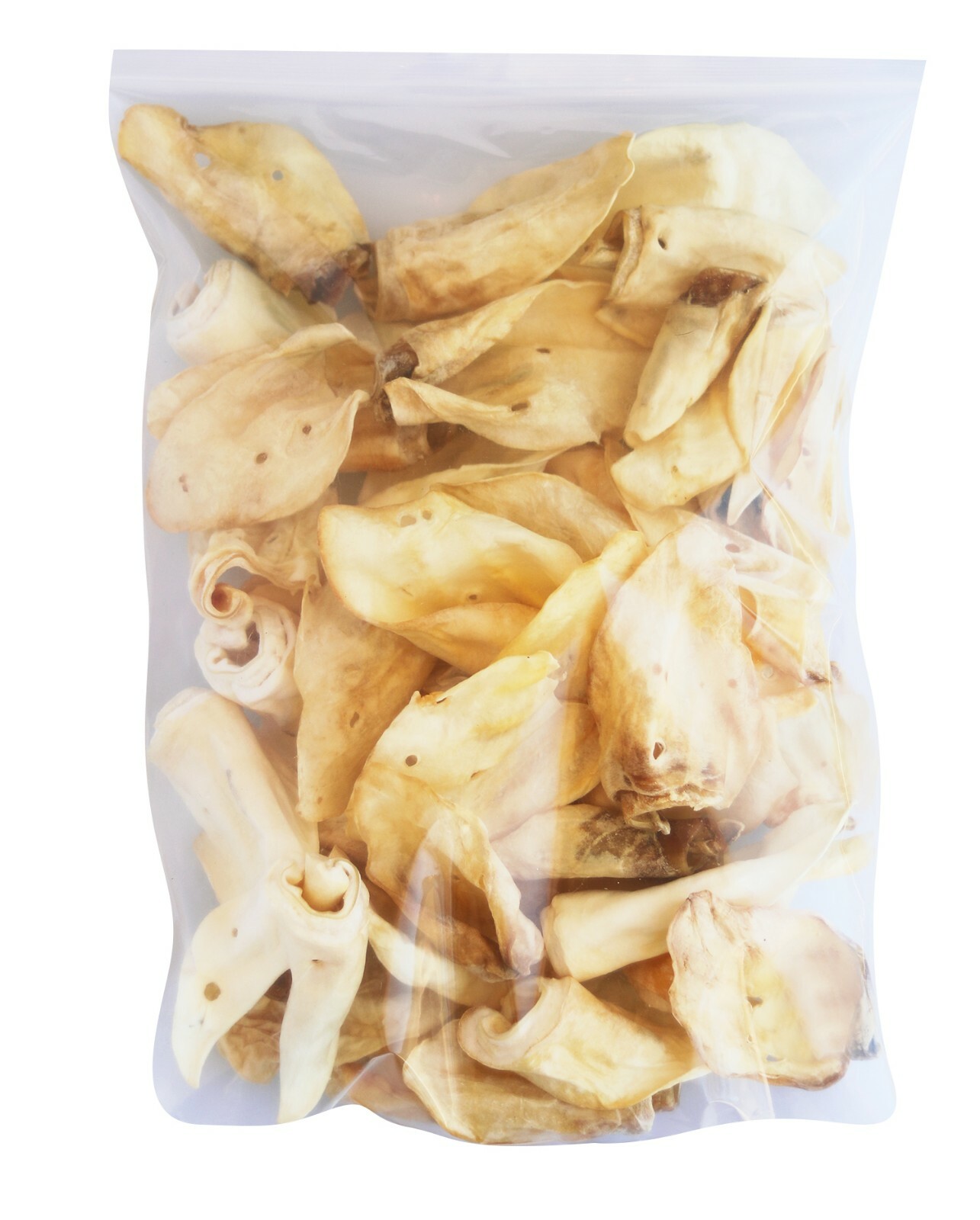ALL NATURAL Beef Cow Ears DOG Treats 50 count Natural Flavor-BRC Certified