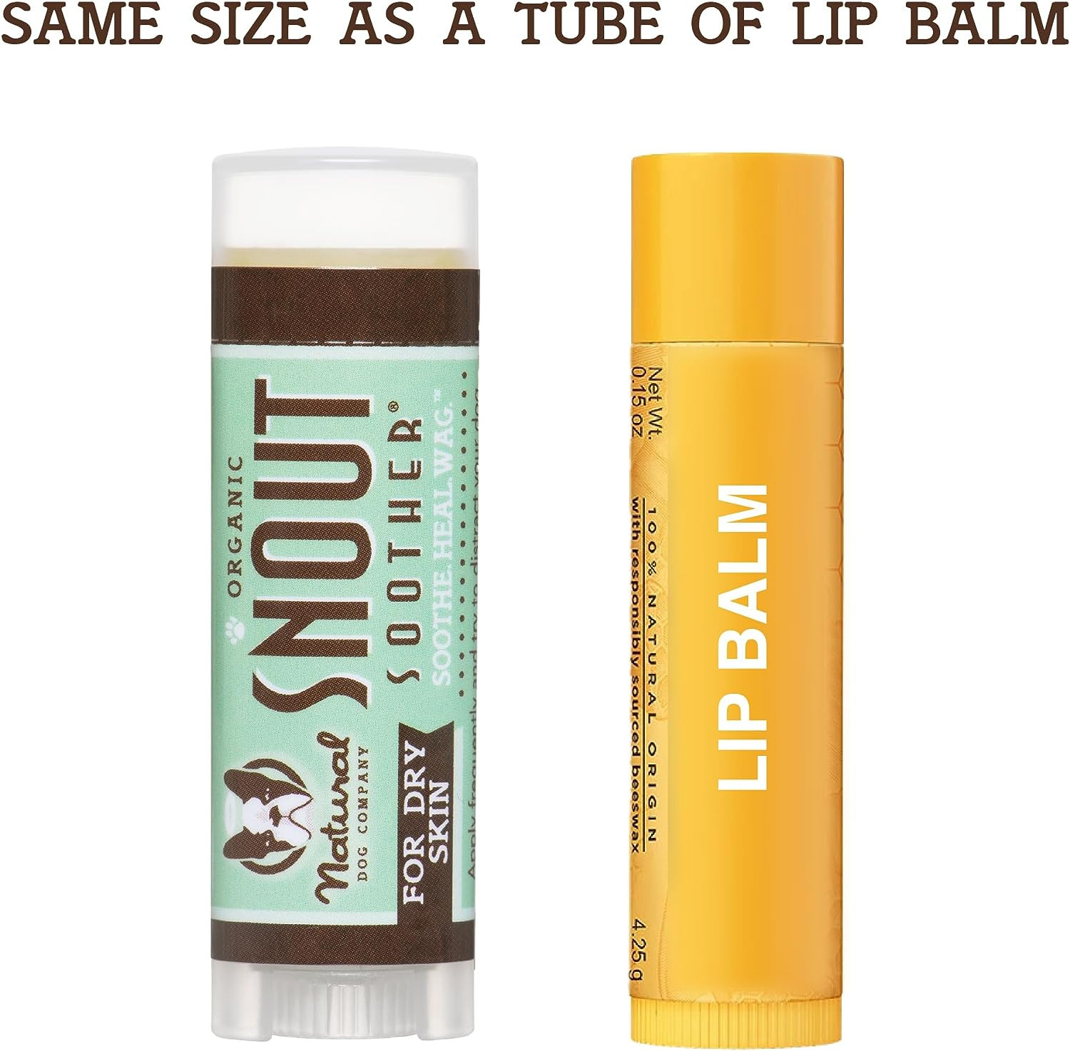 Dog Nose Balm Chapped Crusty And Dry Organic All Natural Ingredient Trial 0.15oz