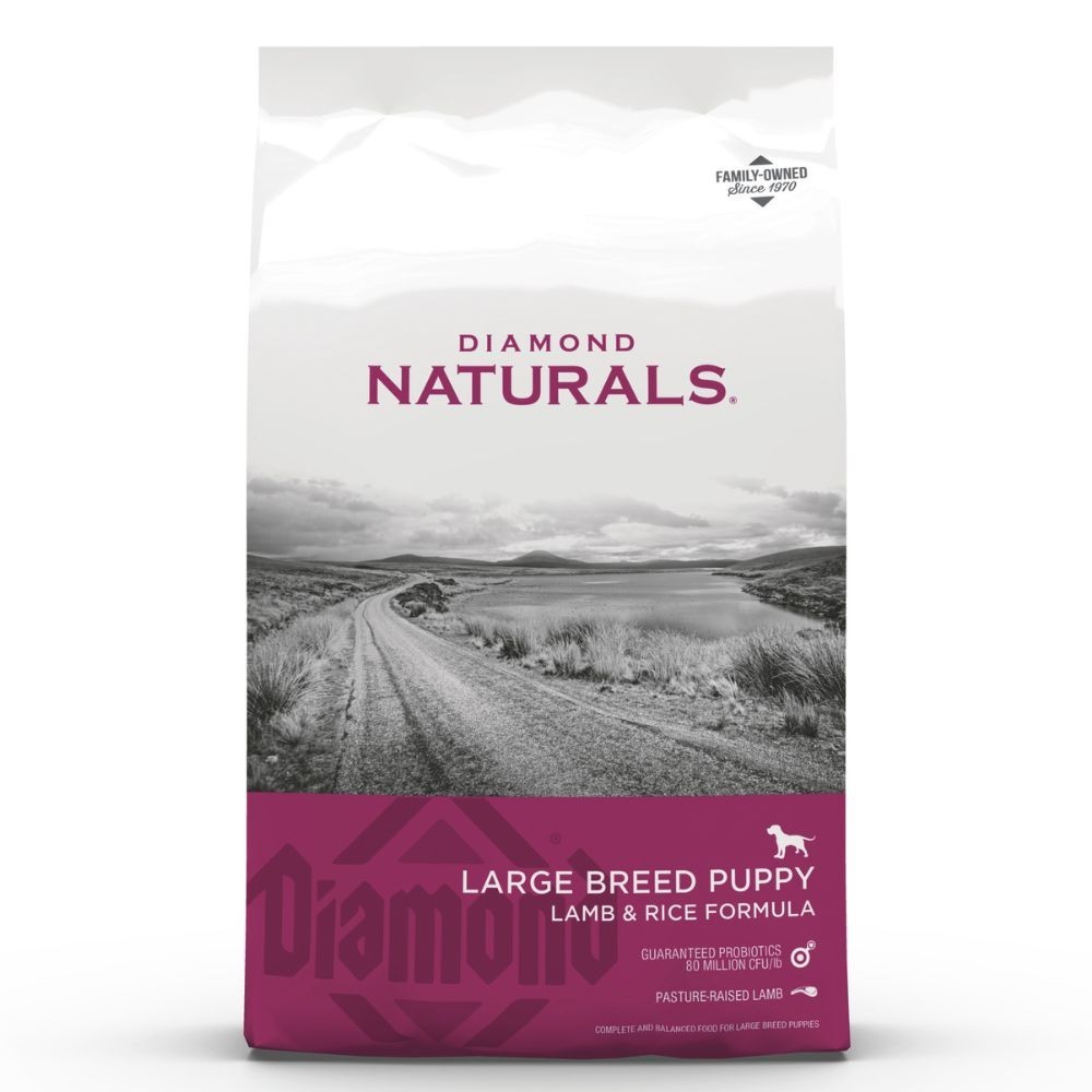 Diamond Naturals Large Breed Puppy Formula Dry Dog Food, 40-lb bag