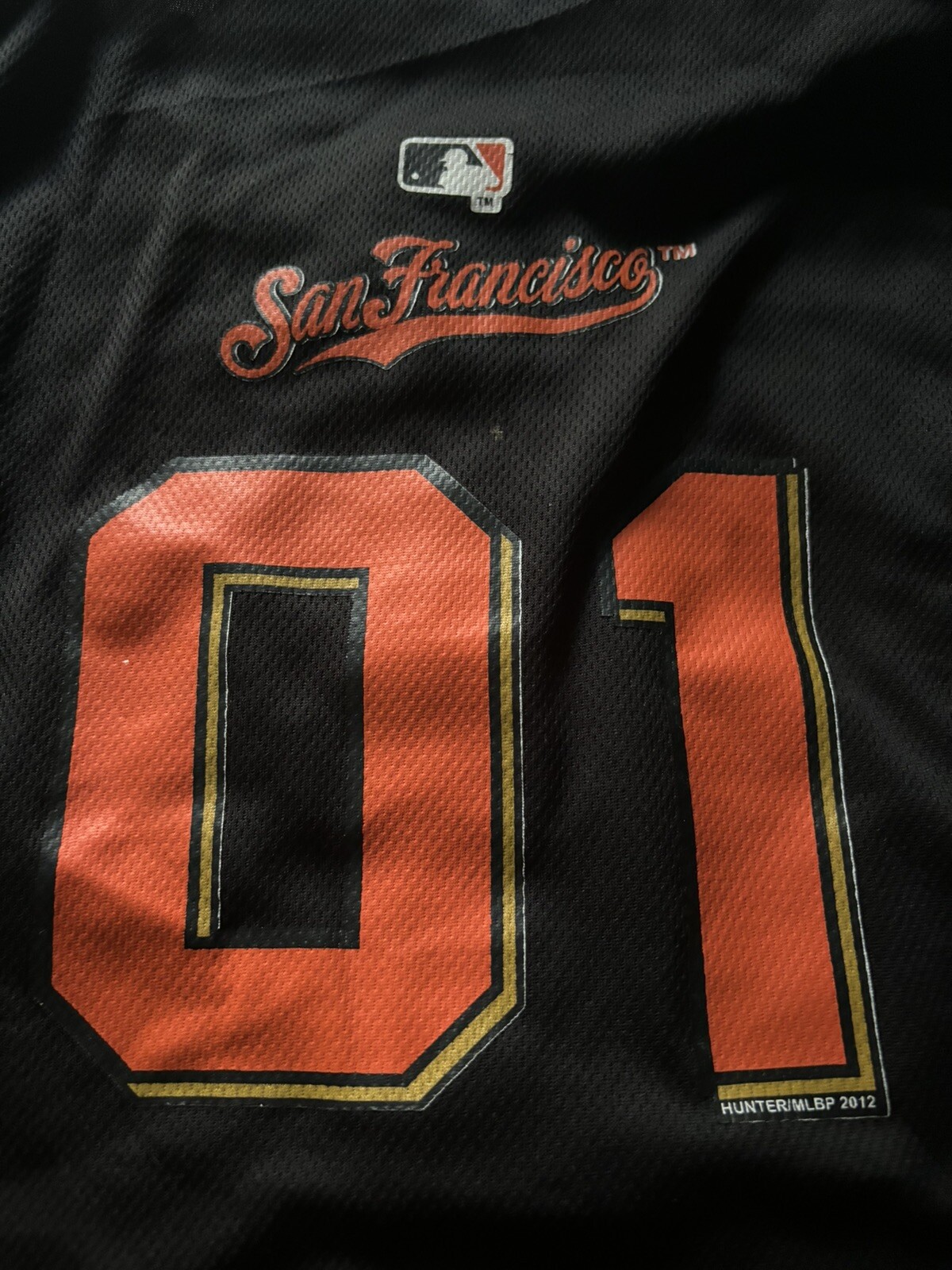 MLB San Fransico Giants Short Sleeve Dog Pet Jersey Size XL. New!