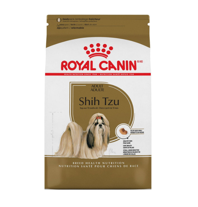Royal Canin Shih Tzu Adult Breed Specific Dry Dog Food, 10 Lb Bag