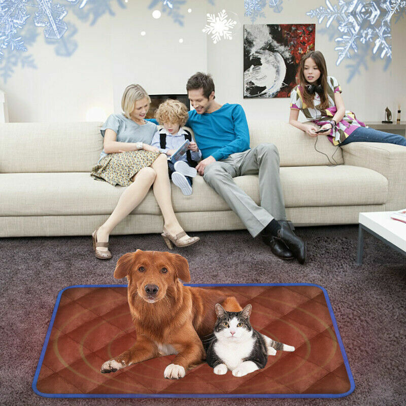 Pet Thermal Mat Self Warming Heating Hot Pad Mat for Pets Cat Dog Bed Non-slip