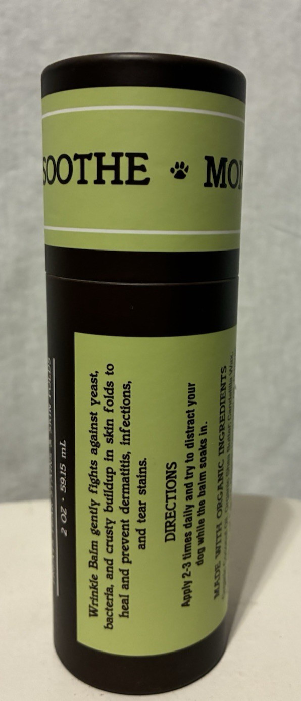 NEW Natural Dog Company 2 oz Skin Soother Stick Organic Healing Balm for Dogs