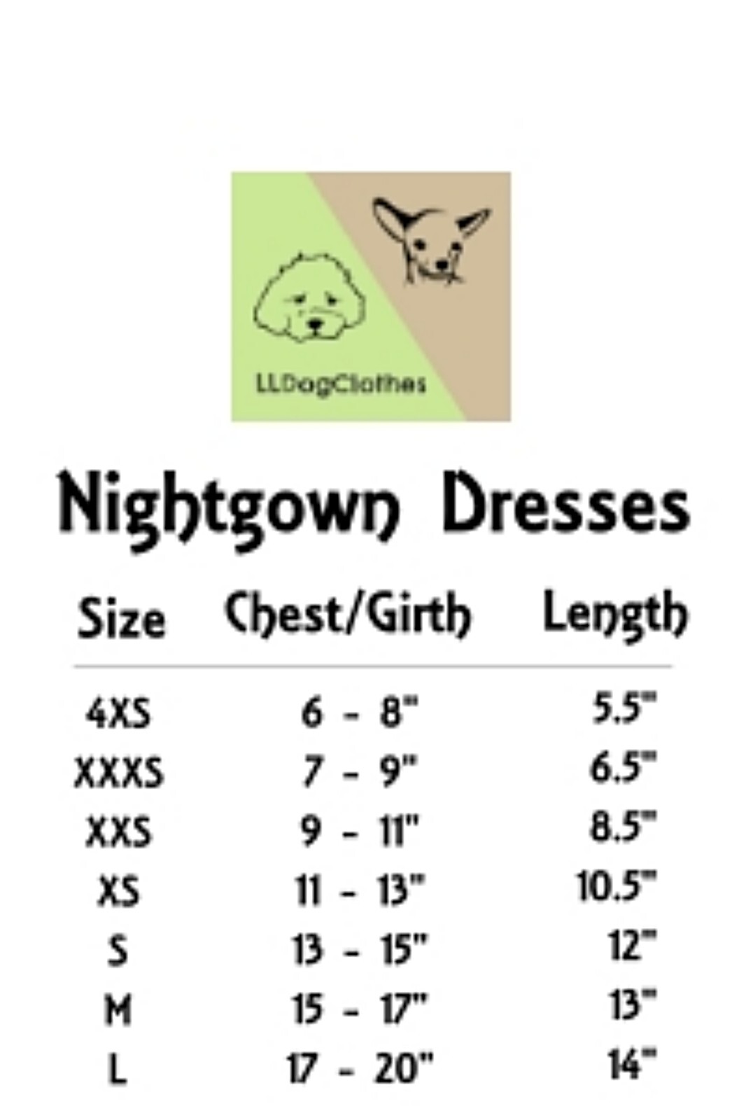 Ditsy Floral Flannel Nightgown Dress Dog Teacup Puppy Pet Clothes 4xs – Large