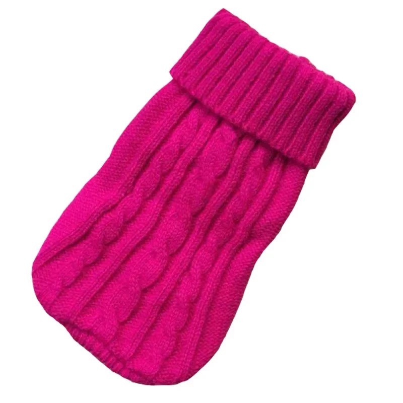 Dog Winter Clothes Knitted Sweater for Small Medium Dogs Chihuahua Puppy