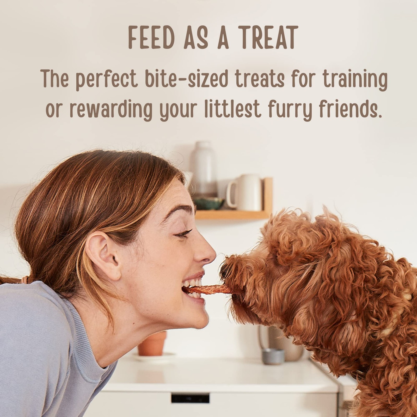 Full Moon Chicken Dog Treats Human Grade Savory Bites 16oz