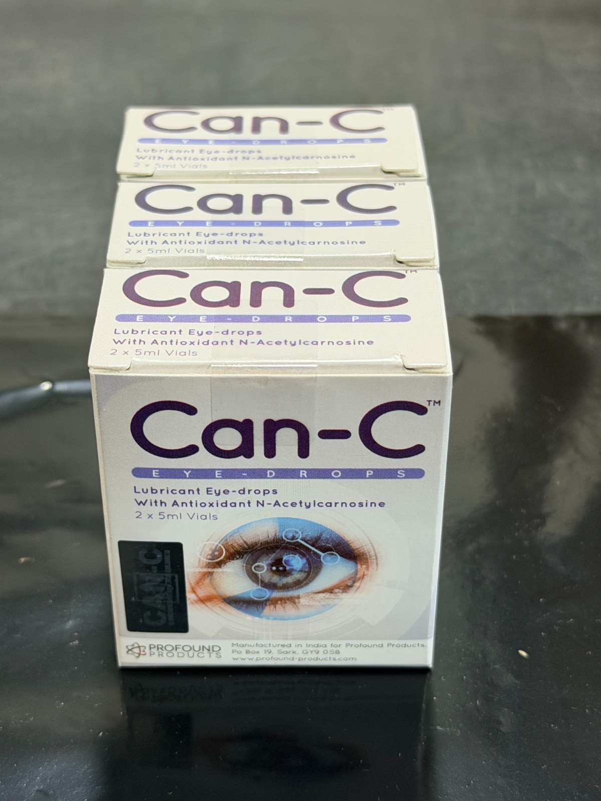 Pack of 3 Can-C Eye Drops New and Latest products (EXP. Date : 10/2027 )