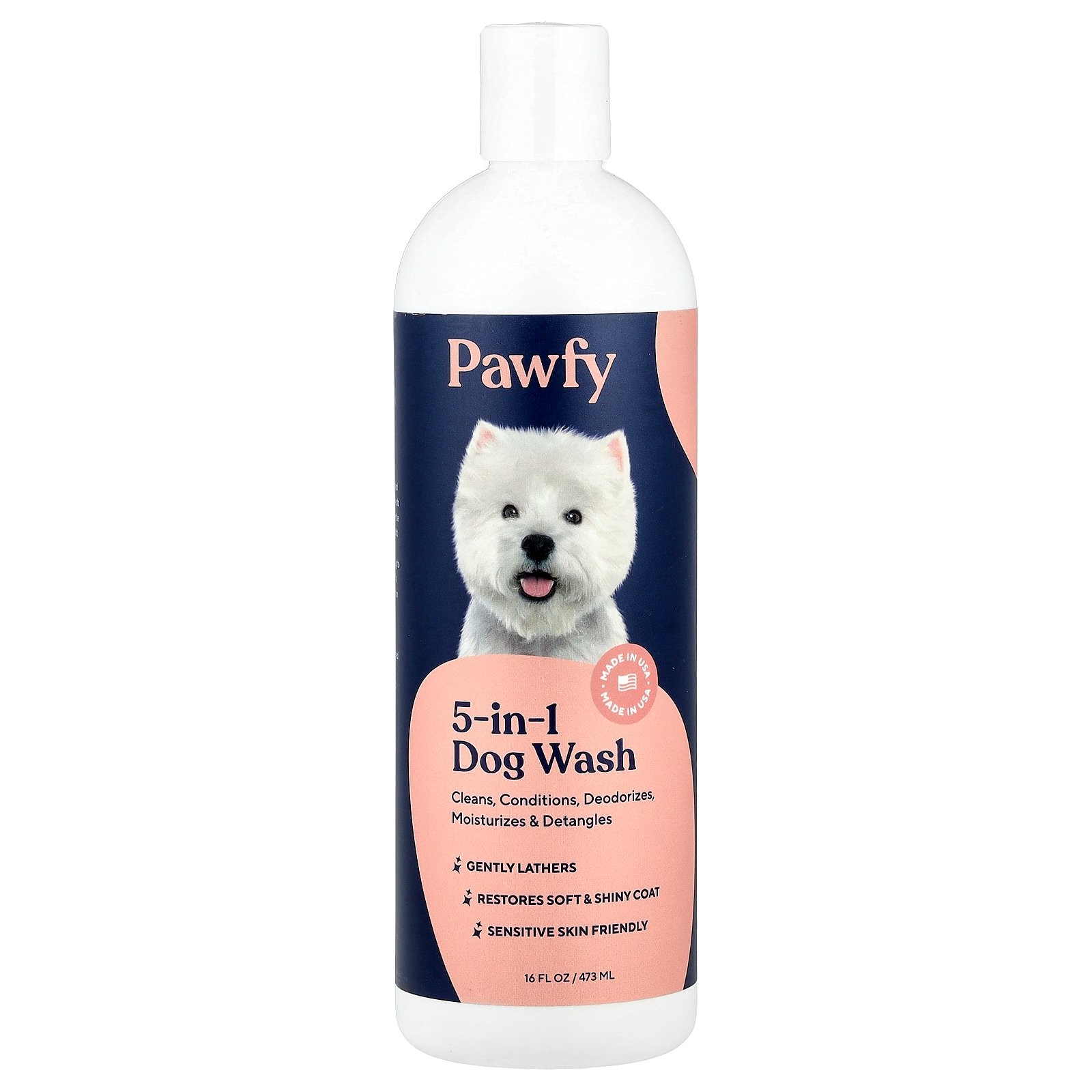 5-in-1 Dog Wash, 16 fl oz (473 ml)