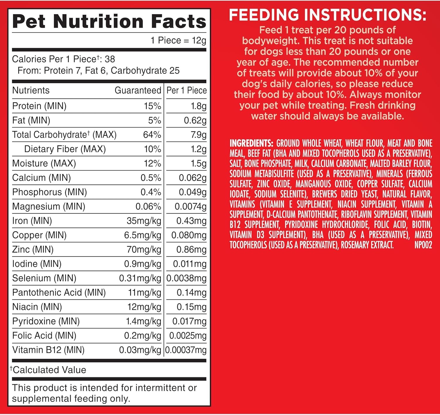 Milk-Bone Original Dog Treats Biscuits for Medium Dogs, 24 Ounces (Packaging May