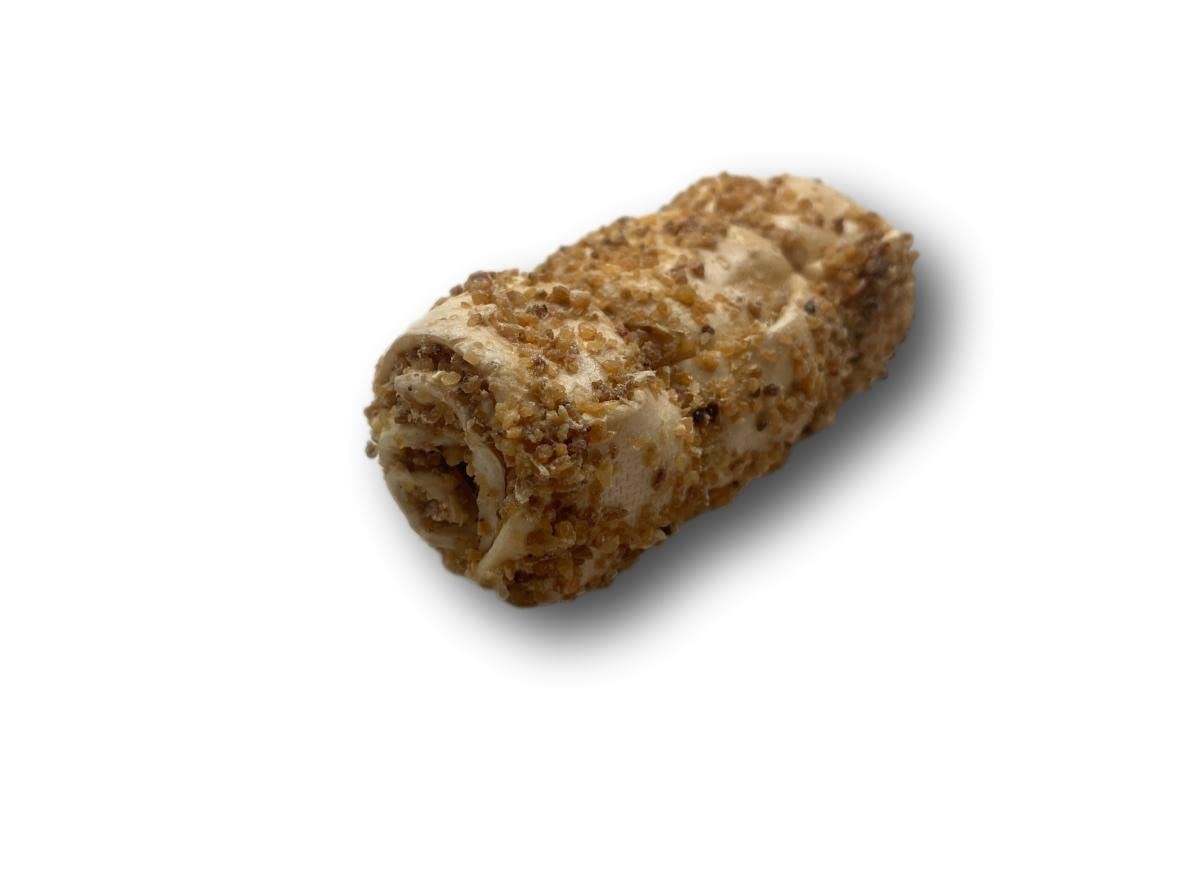 – 3” Mini Cheek Rolls with Bully Dust Sprinkles, 10 Pack, Long Lasting Dog Bo…