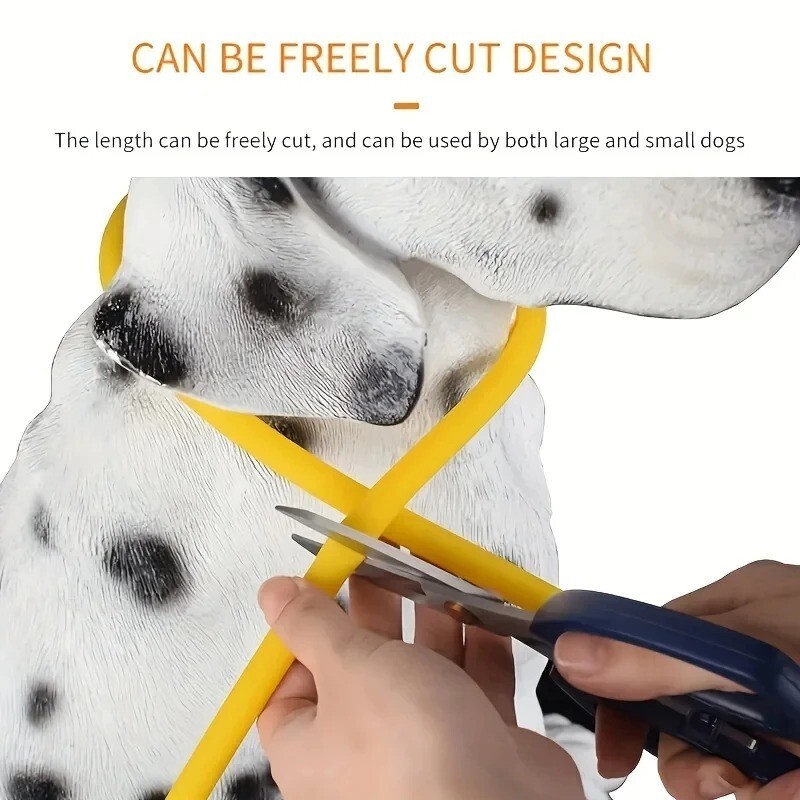 RECHARGEABLE LED Light-up Flash GLOW COLLAR Dog Pet Safety MICRO USB adjustable