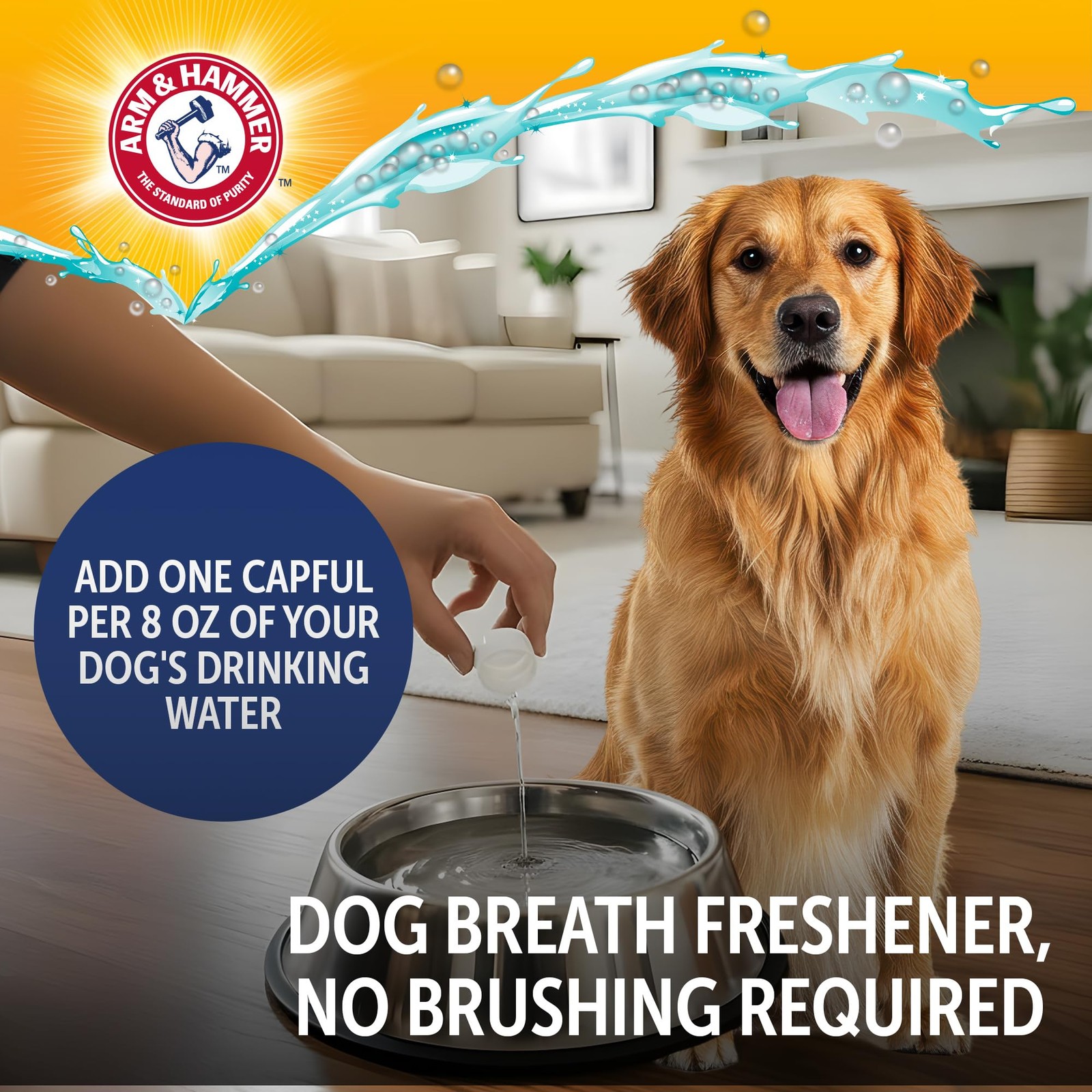 Arm & Hammer Complete Care Dental Water Additive for 16 Fl Oz (Pack of 1)