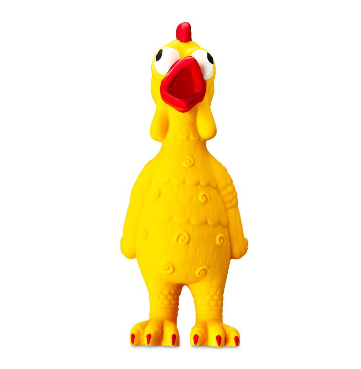 Vibrant Life Playful Buddy Tie Dye Chicken Dog Toy Chew Level 2 free shipping