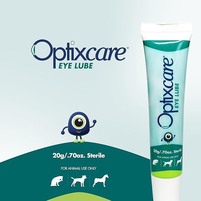 Optixcare Eye Lube For Animals, Corneal Protectant & Lubricant, 20 gm