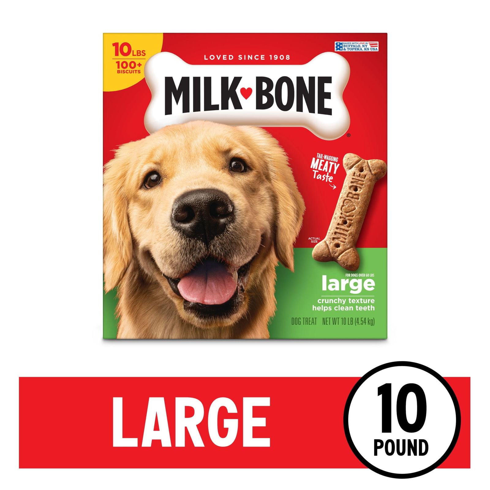 Original Biscuits, Large Dog Treats, 10 Lb.