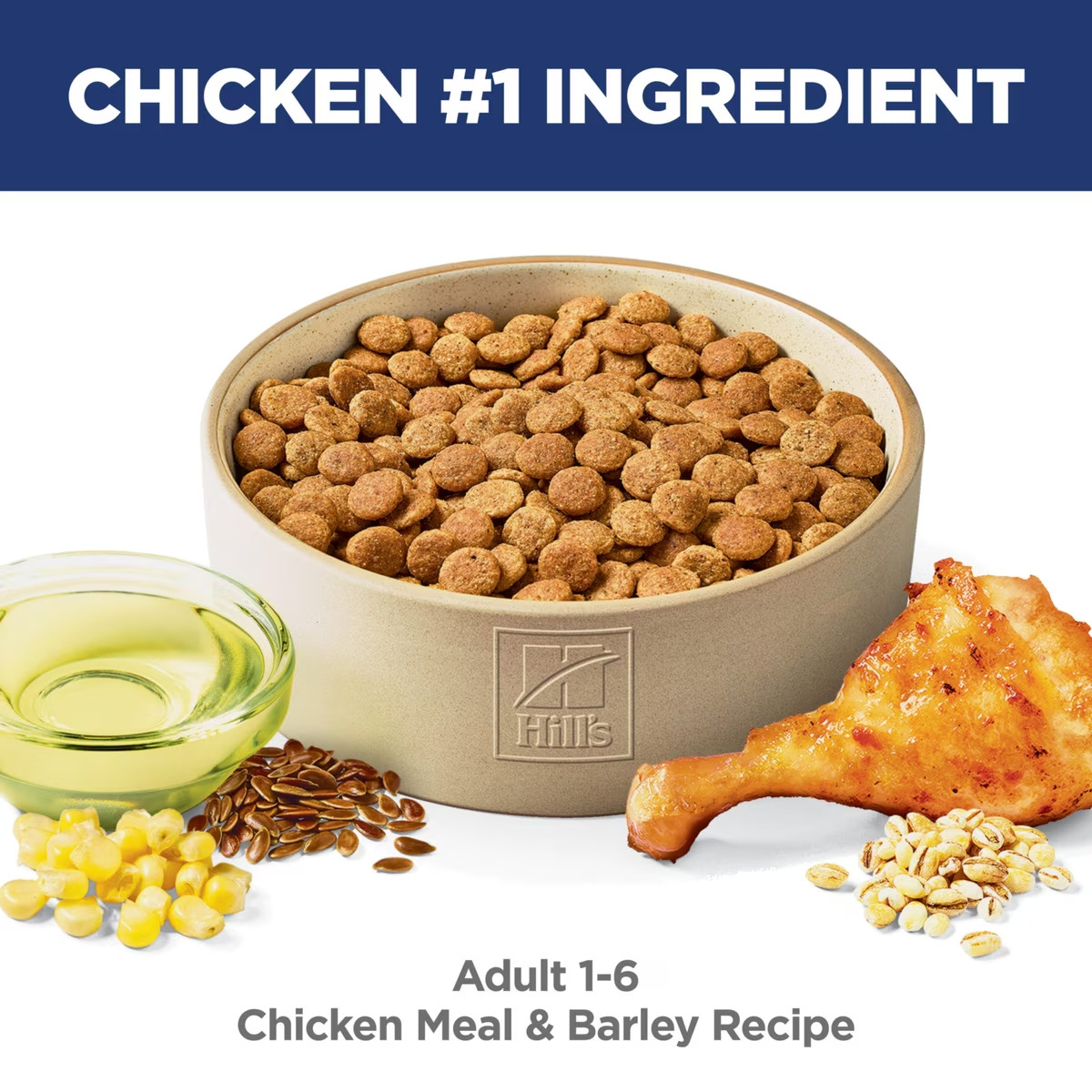 Hill’s Science Diet Adult Dry Dog Food – Chicken & Barley 35Lb