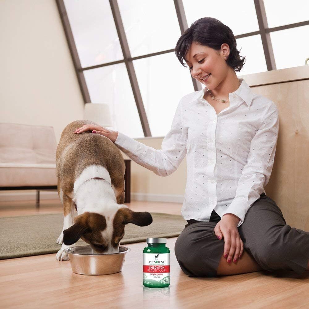Healthy Coat Shed & Itch Relief Dog Supplements | Relieve Dogs Skin Irritation a