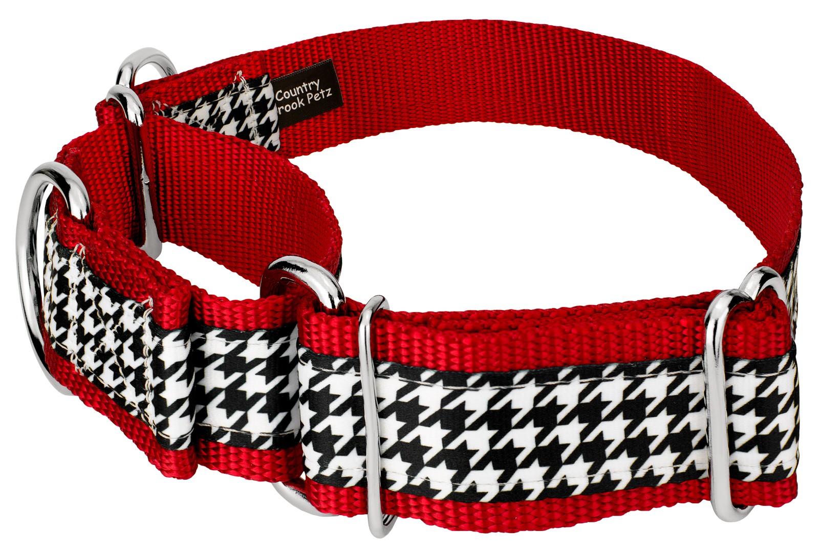 Country Brook Petz® 1 1/2 Inch Signature Nylon Martingale Dog Collar