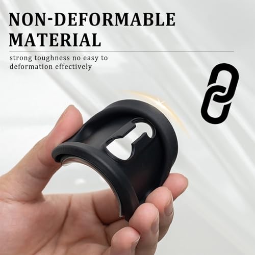 4PCS Upgraded Car Door Latch Guard Cover,Silicone Car Door Lock Black/4PCS