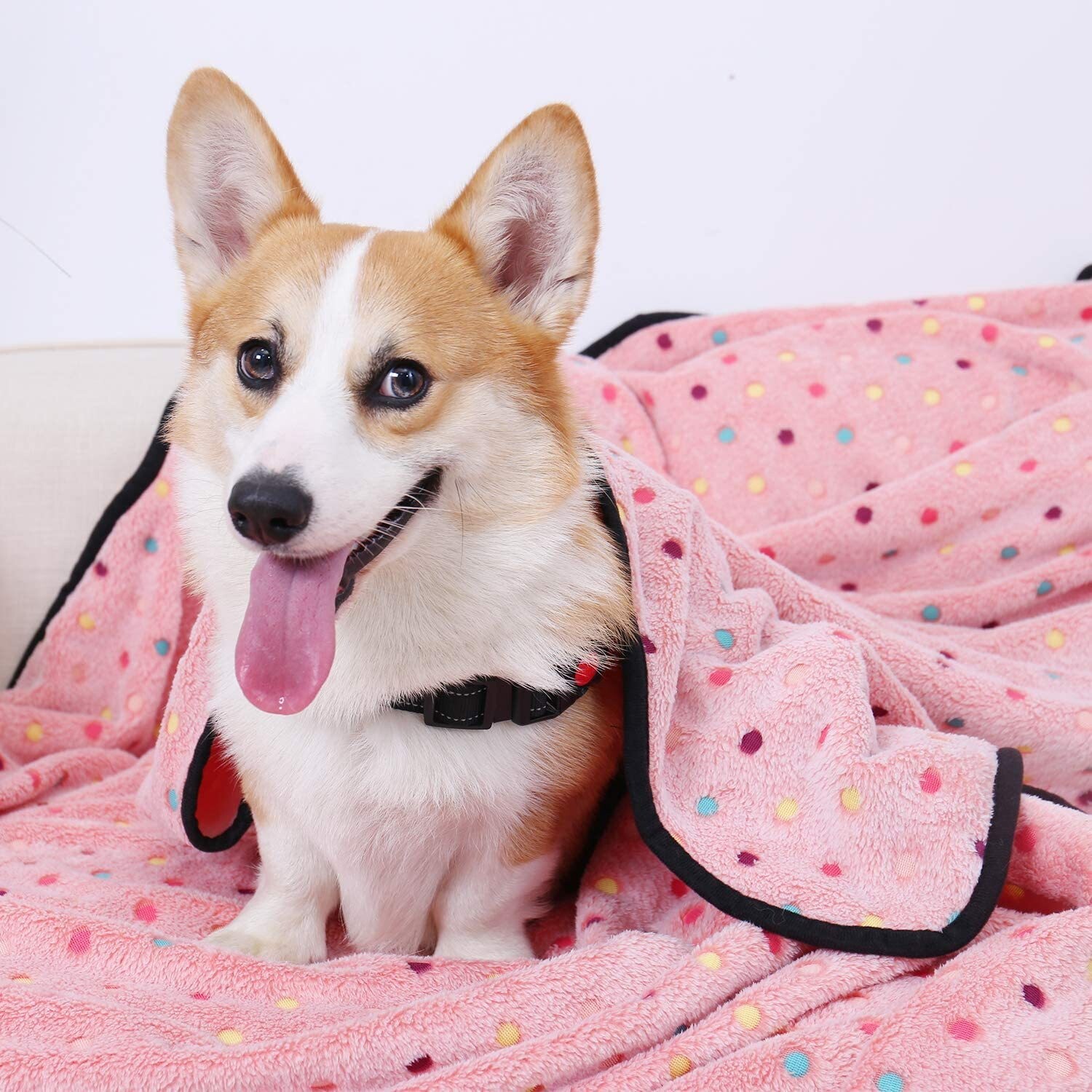 3X Flannel Pet Dog Blankets for Puppy Kitten Warm Soft Cushions Dog Cat Bed Mat