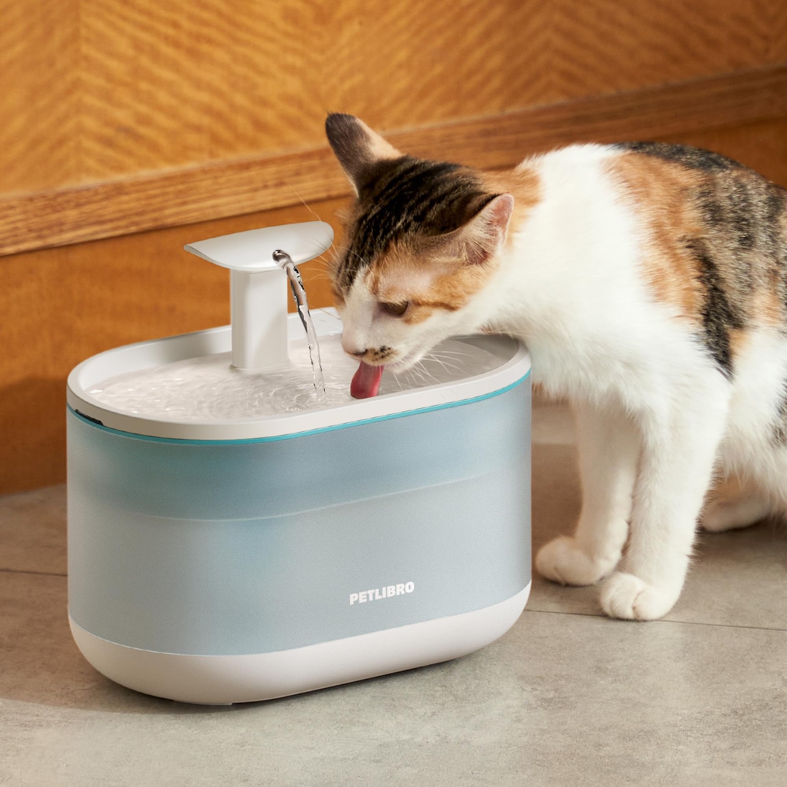 Petlibro Cat Water Fountain Ultra Quiet With Two Flow Modes, Large-siz