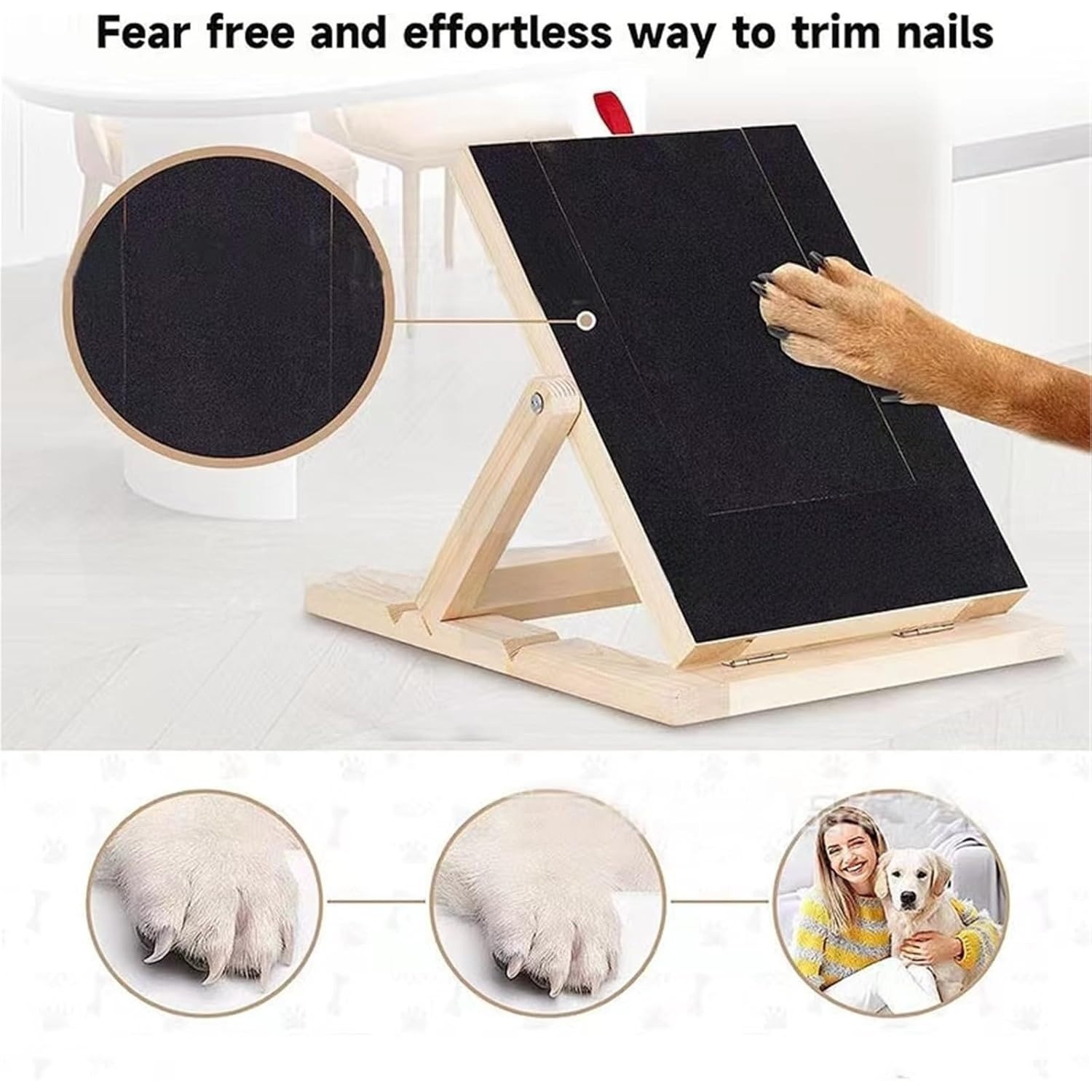 Dog Scratch Pad For Nails, Dog Nail Scratch Pad-Nail File Scratch Board