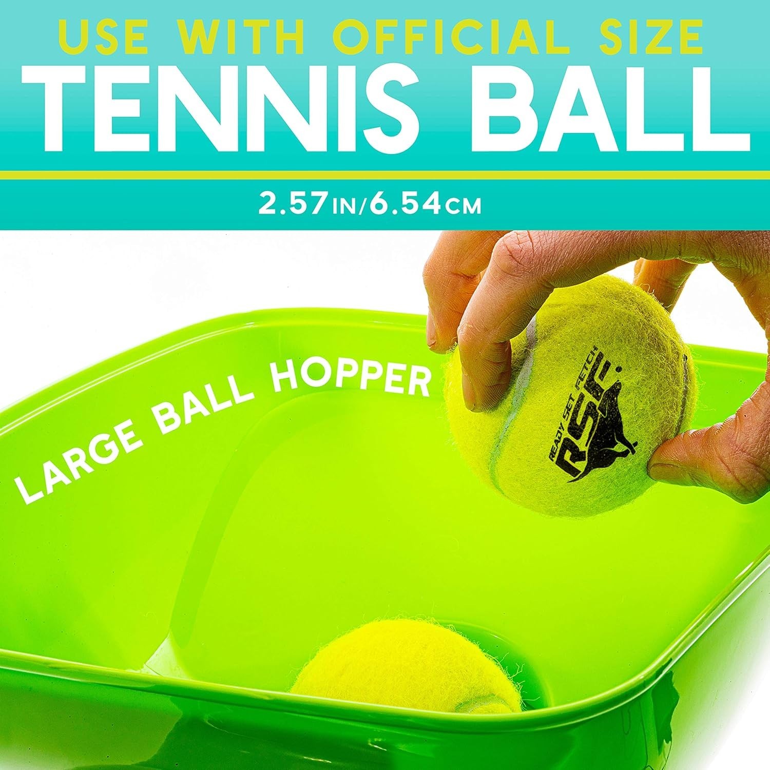 Automatic Tennis Ball Launcher for Dogs, Interactive Fetch Toy, Portable Design
