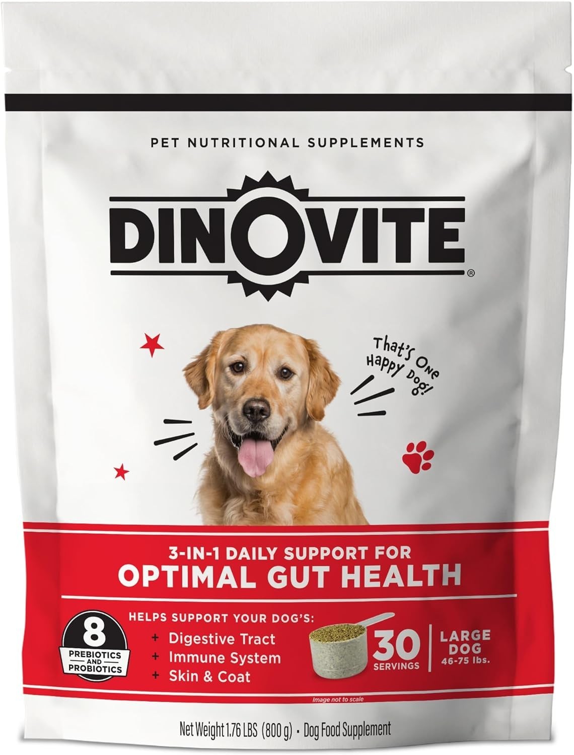 Dinovite Probiotic Supplement for Dogs – Omega 3 for Dogs – Hot Spot Relief