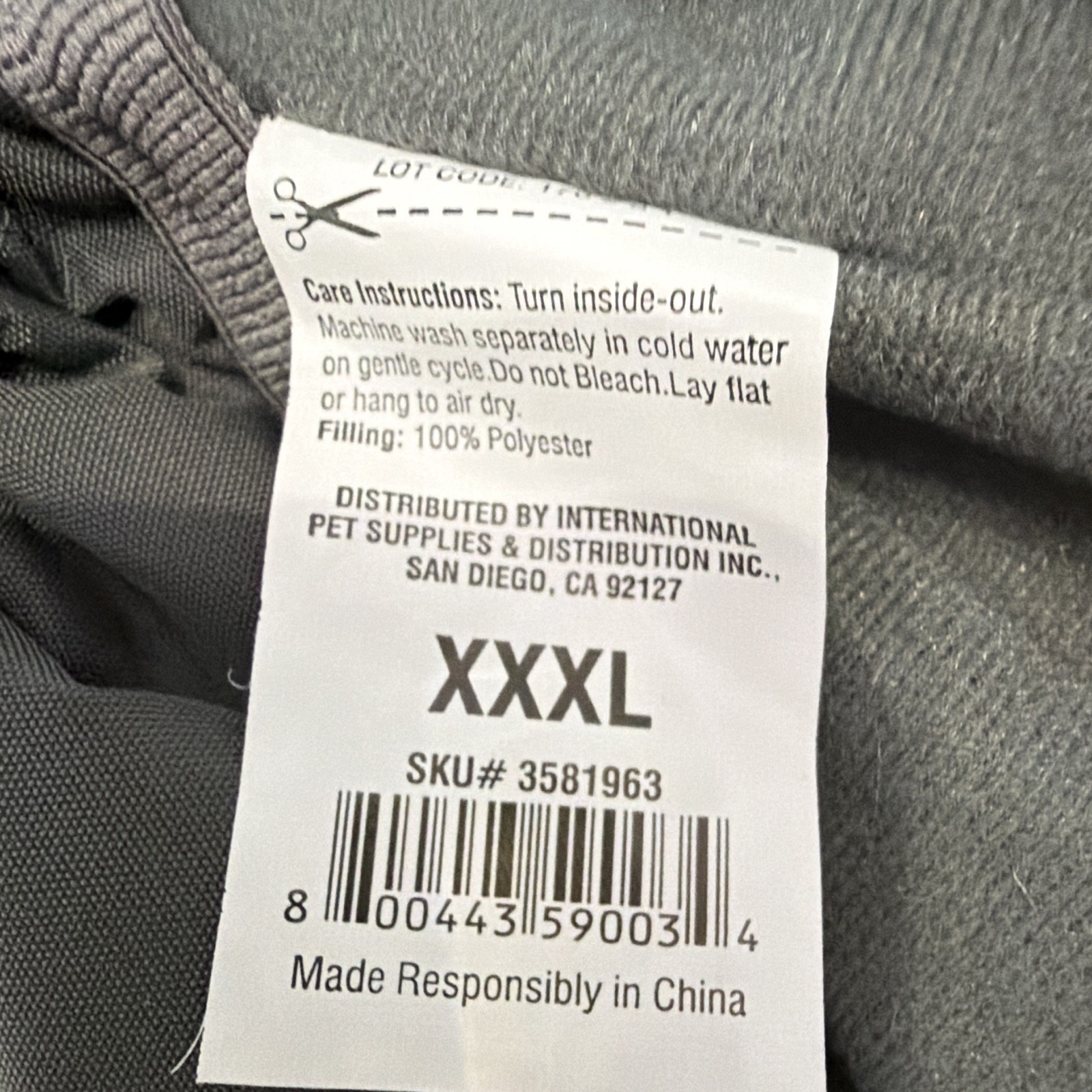 Youly Trailblazer Reflective Water-Resistant Dog Coat, XXXL Silver/Gray