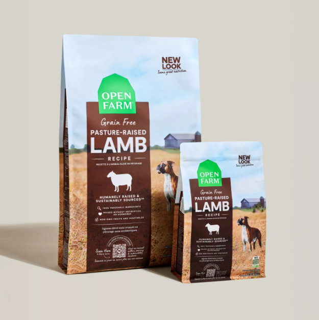 Open Farm Grain Free Adult Dry Dog Food Lamb Recipe 22lb Humanely Raised