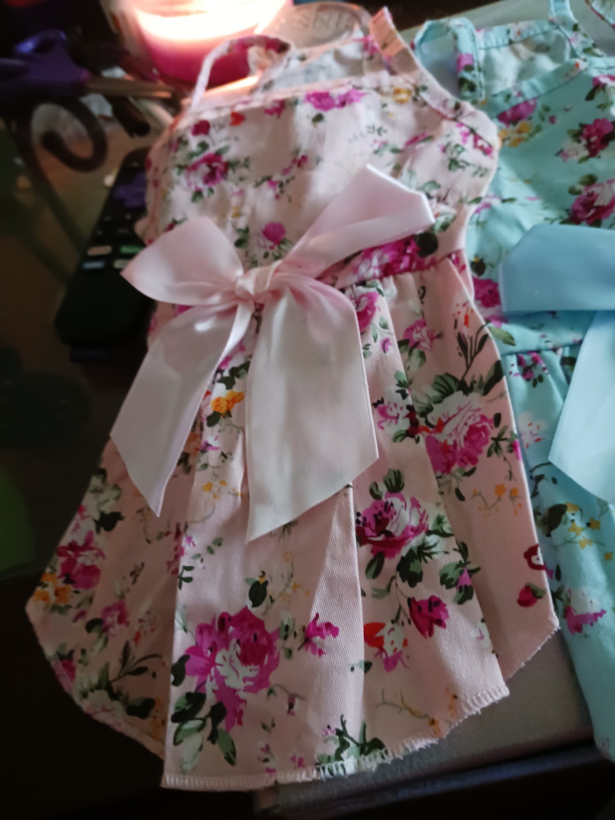 HANDMADE DOG DRESSES FOR XTRA SMALL DOG LESS THAN 8 LBS