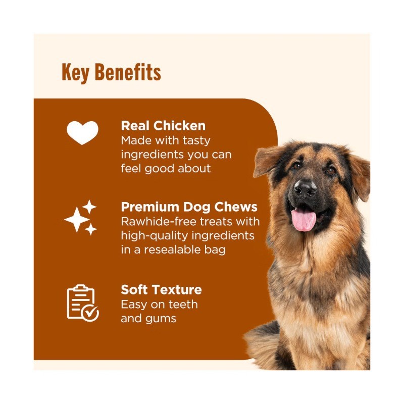 Soup Bones Real Chicken And Veggies Dog Treats – 23.1oz/11ct