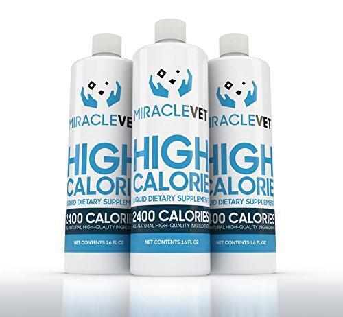 Miracle Vet High Calorie Weight Gainer for Dogs & Cats All Natural Vet-Approved