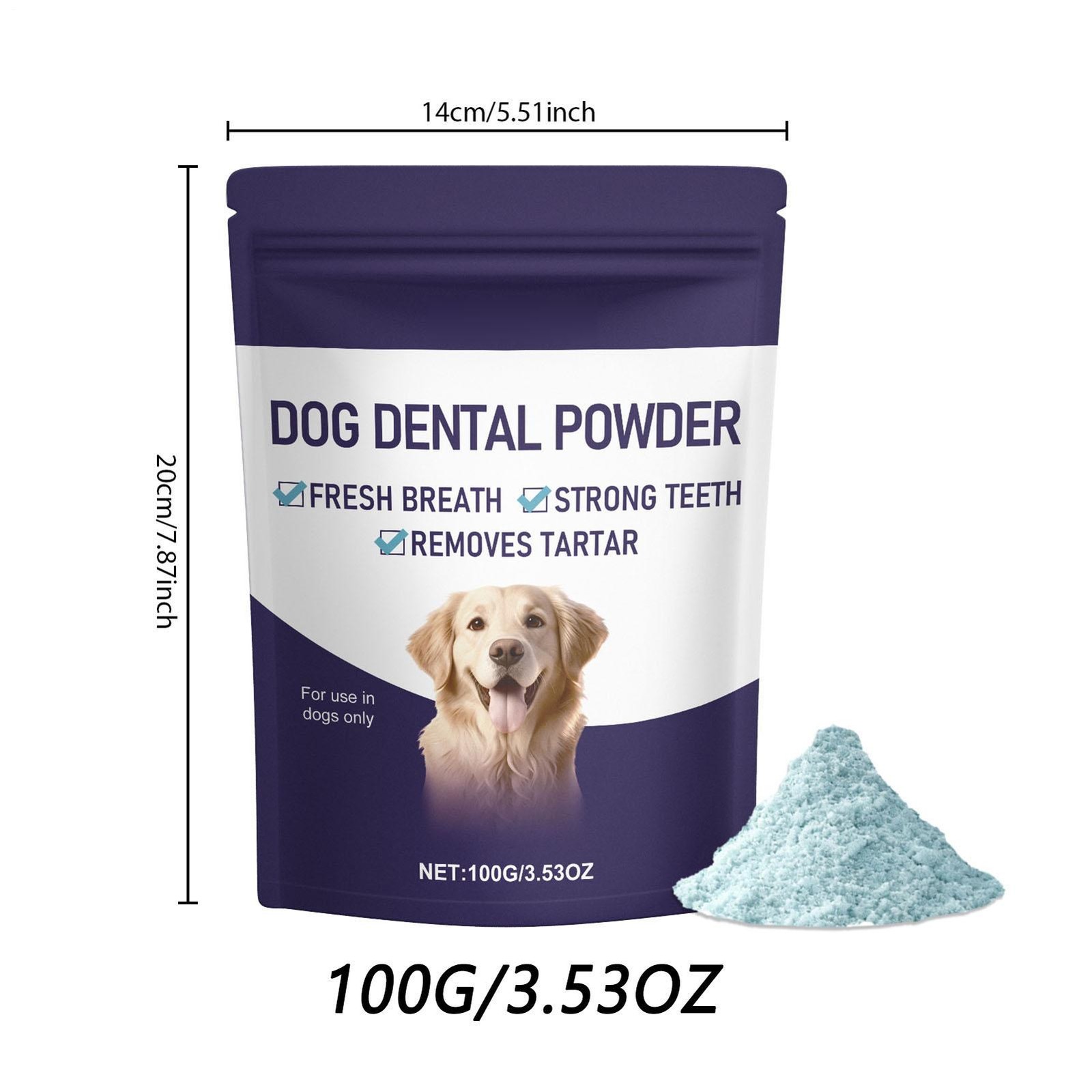 ProDenta All Natural Dog Dental Breath Powder 100g