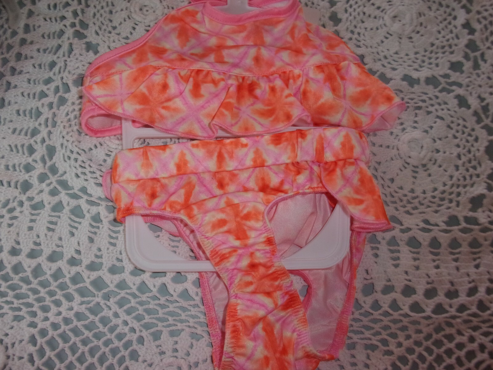 Festive TIE-DYE SWIM SUIT Dog XS M L new pet bikini bathing medium Top Paw
