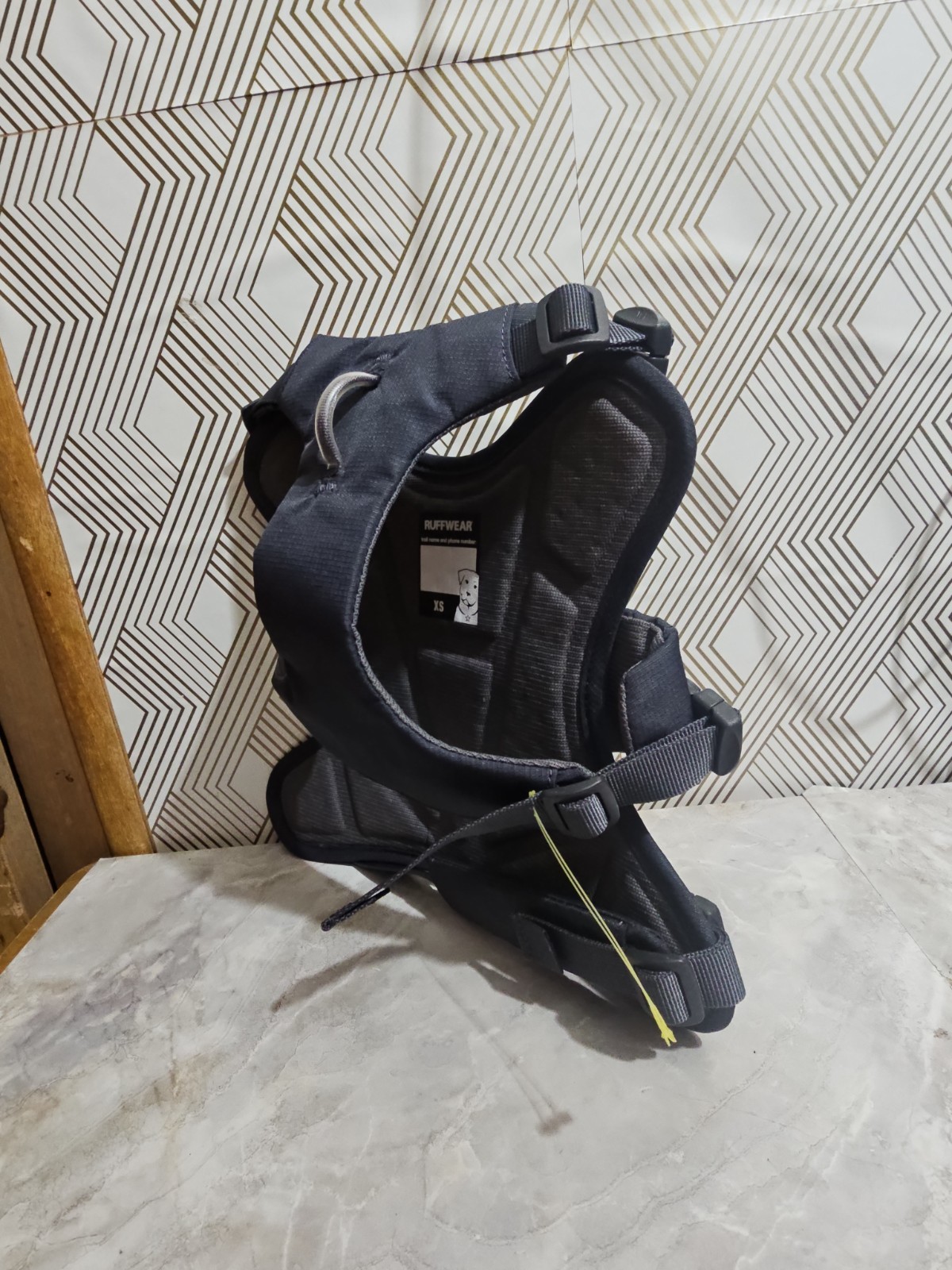 RUFFWEAR WEB MASTER DOG HARNESS Xtra SMALL GRAY Black EXCELLENT!