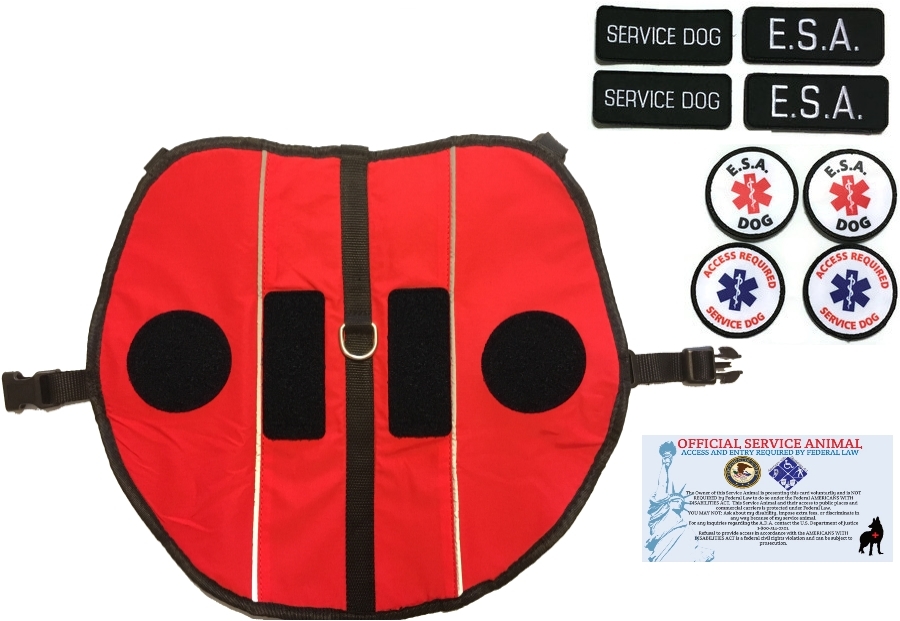 Service Dog Vest Emotional Support Animal Harness ESA Pocket ALL ACCESS CANINE™