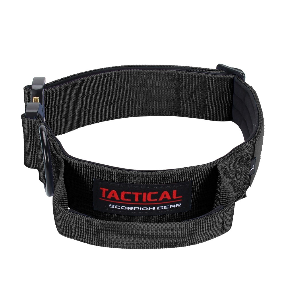 TSG Nylon Heavy Duty Dog Collar With Handle CanineTraining Walking
