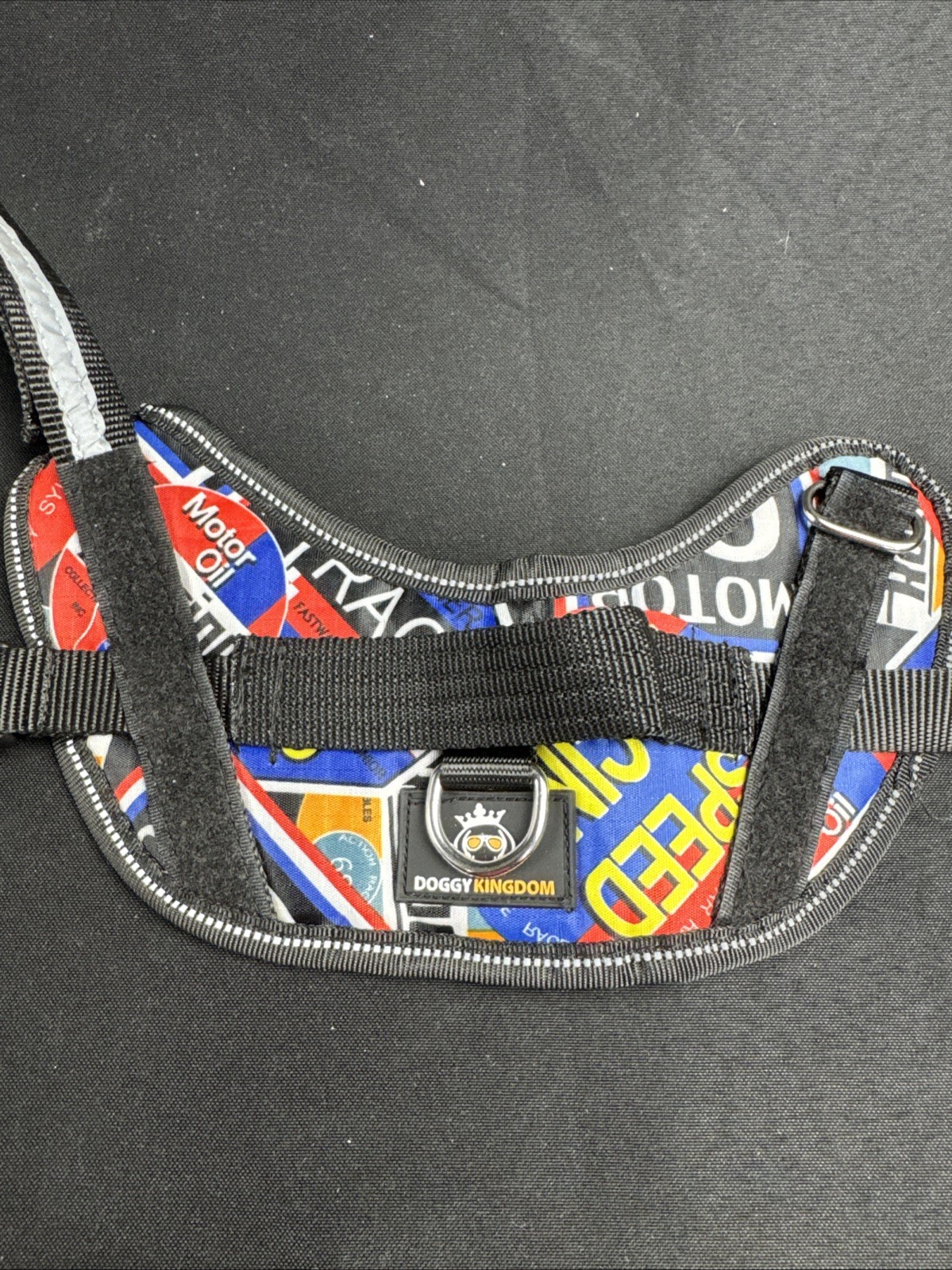 Doggy Kingdom Xtra Small No Pull Dog Harness Motor Sport Print