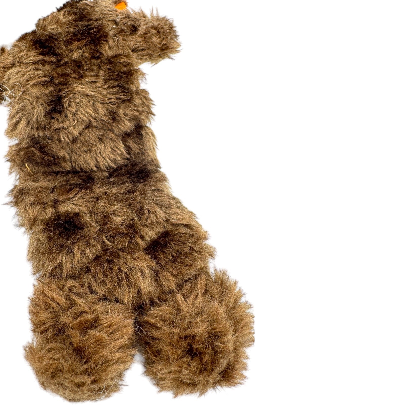 Vibrant Life Tough Buddy Camo Moose Brown Tug Chew Toy Level 3 Squeak Small Dog