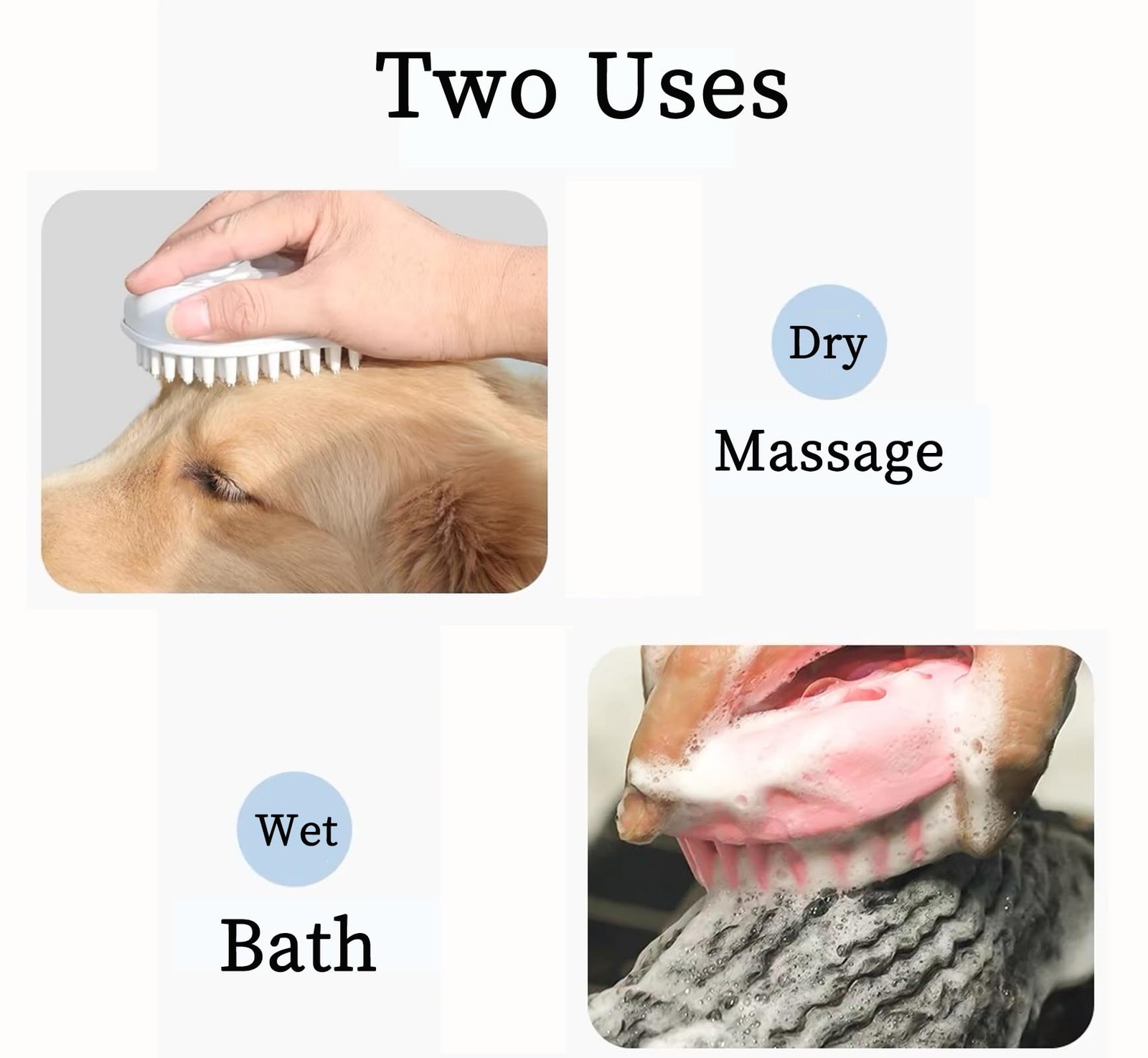 Small Dog Grooming Brush for Teddy, Yorkie, Maltese, Shih Tzu, Chihuahua
