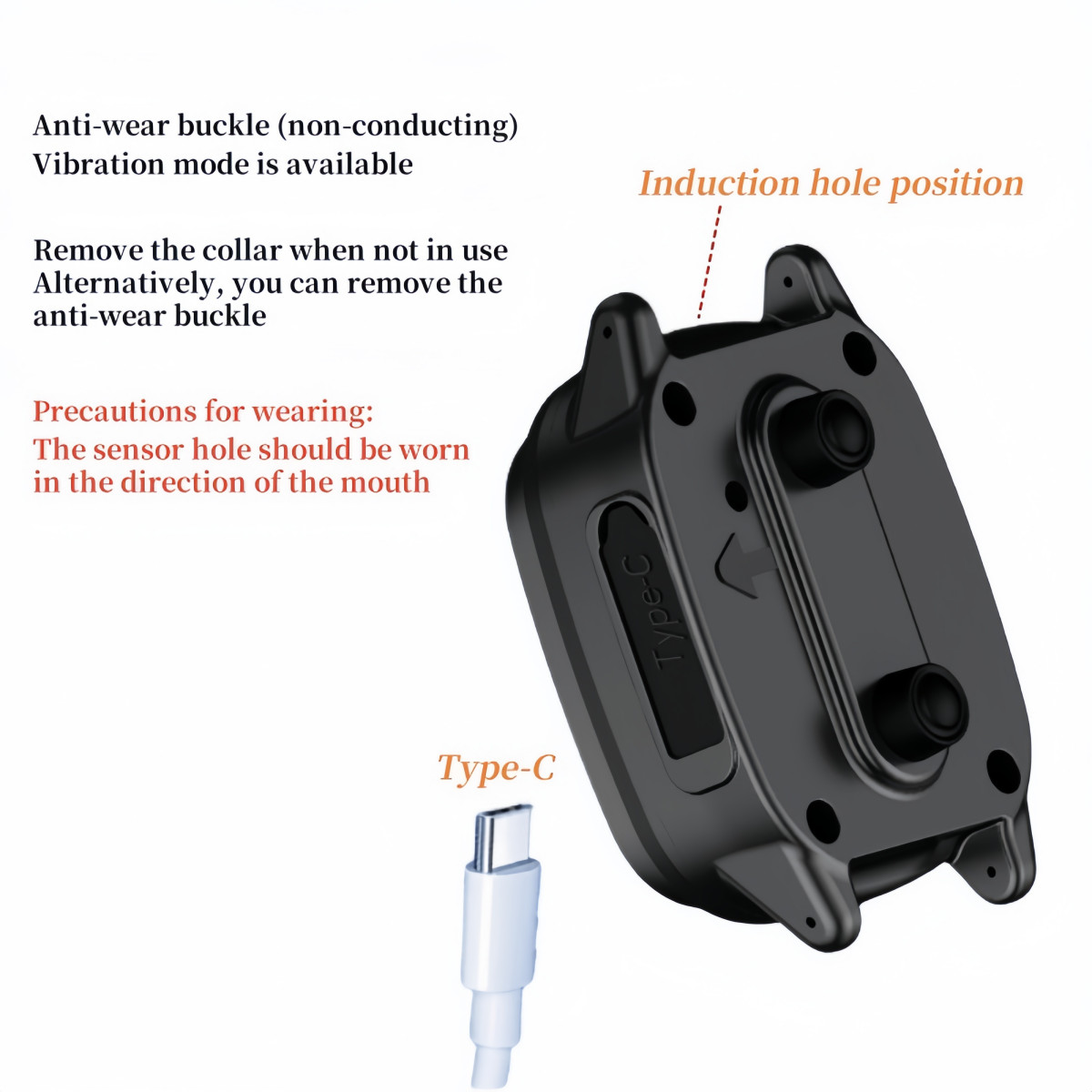 Automatic Anti Barking Dog Collar Stop Barkin Electric Training Collar for Dog