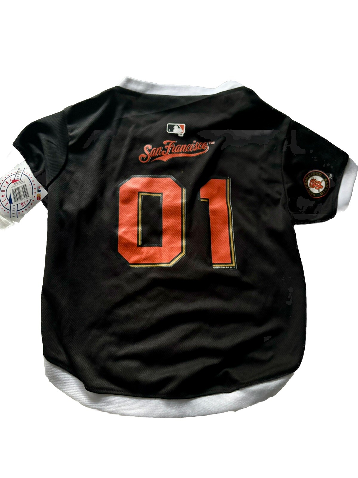 MLB San Fransico Giants Short Sleeve Dog Pet Jersey Size XL. New!