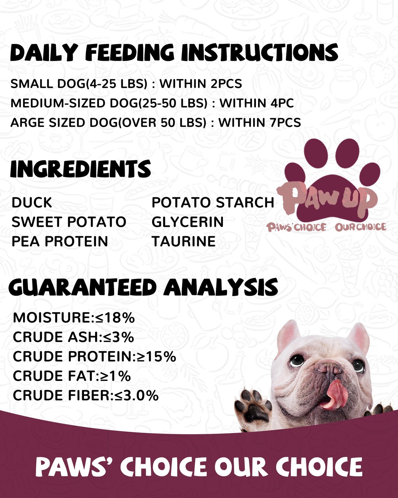 Duck & Sweet Potato Duo Dog Treats, Soft Chews for Small & Medium Dogs, High …