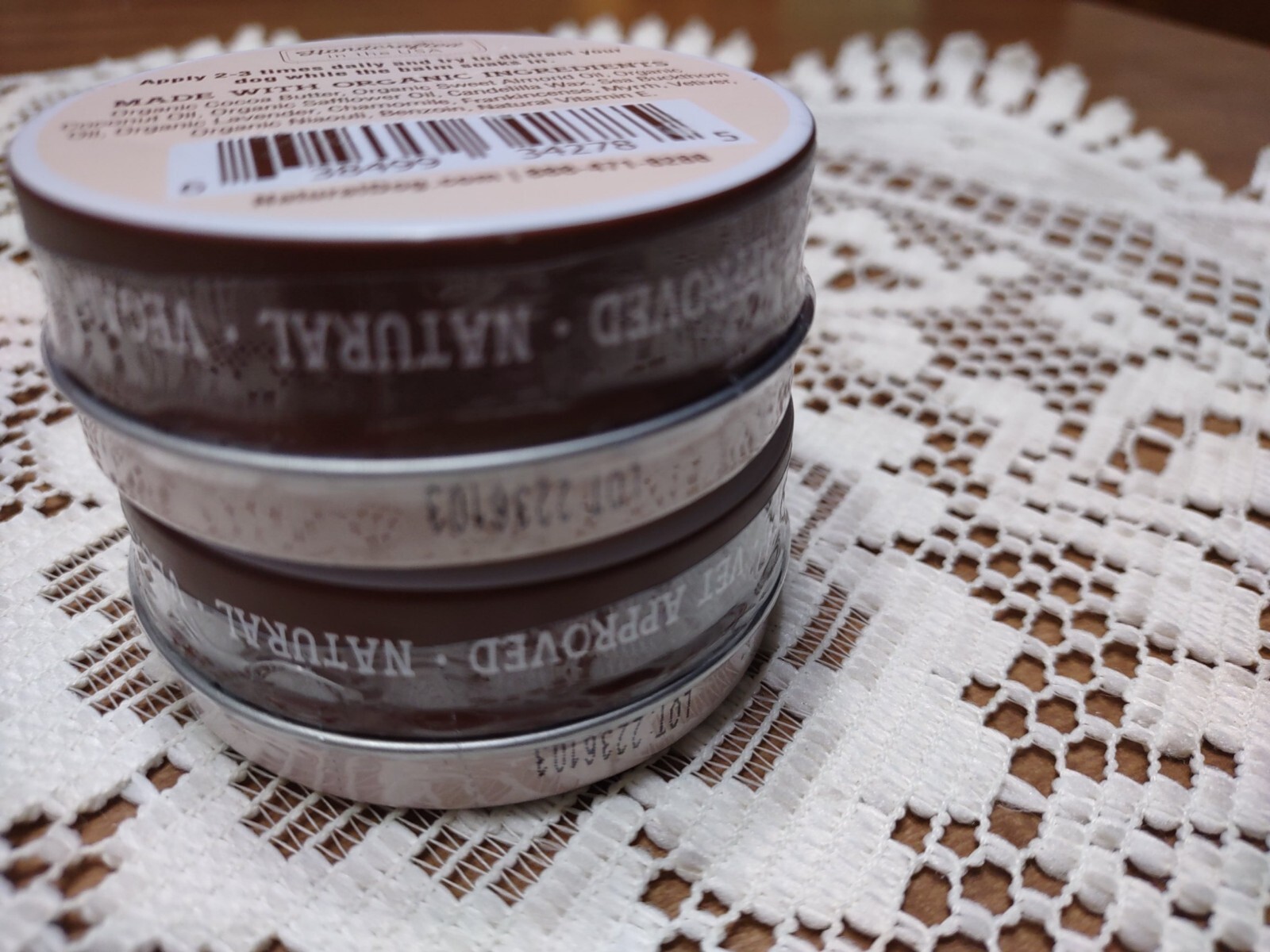 LOT OF 2 Natural Dog Company Skin Soother For Hot Spots Rashes Dry Skin 2 oz NEW